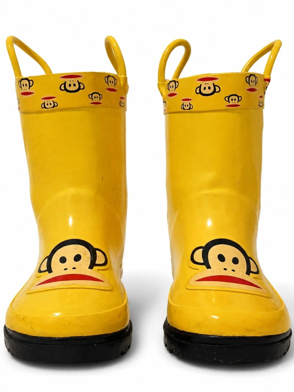 Paul Frank Yellow Julius Monkey Rain Boots - Childrens 7.5